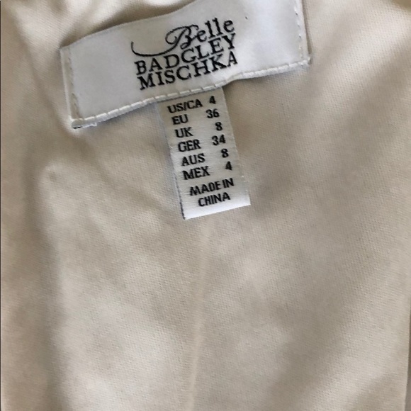 Ombré Gold Sequin Dress Sz 4 - Picture 7 of 9